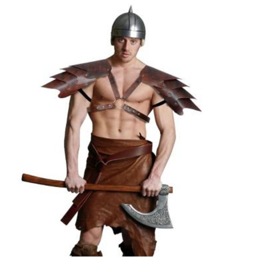 NWT Leatherlike Shoulder Armor & Chest Harness | Costume Accessories
